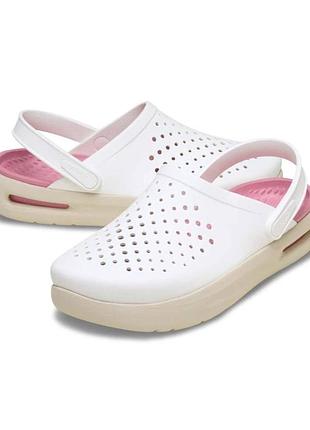 Жіночі крокс лайтрайд клог емоушн білий crocs inmotion clog white