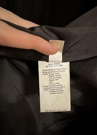 Шкіряна куртка gerry weber 4