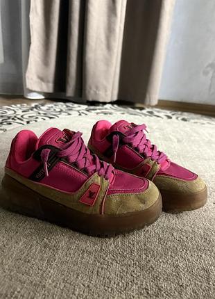 Кросівки louis vuitton рожеві