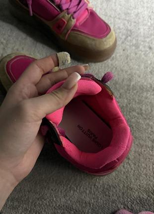 Кросівки louis vuitton рожеві 3