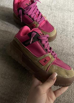 Кросівки louis vuitton рожеві 2