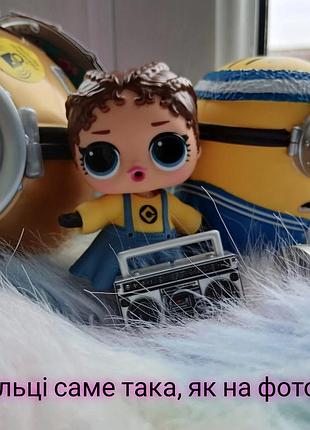 Лялька lol l.o.l. surprise sporty grrl серії loves minions tots міньйон посипака 542728