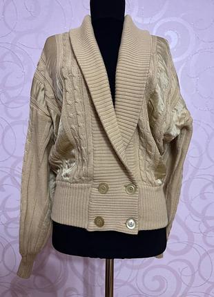 Кардиган шалевий воротник escada