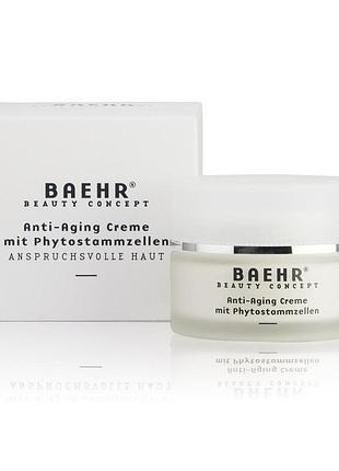 Антивіковий крем з клітинами фітостамм baehr 50 мл (anti-aging creme mit phytostammzellen) (25311)