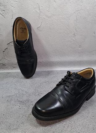Туфли clarks cushion cell кожаные ботинки дерби 2