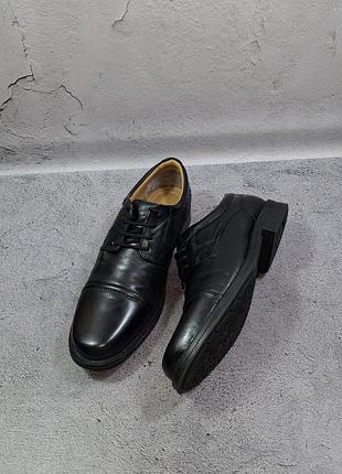 Туфли clarks cushion cell кожаные ботинки дерби