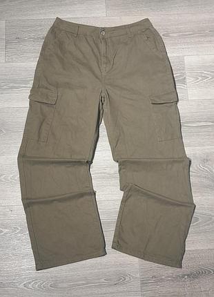 Широкие мужские карго брюки denim co
