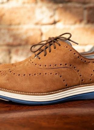 Мужские кожаные броги / туфли cole haan originalgrand wingtip (original grand 360)