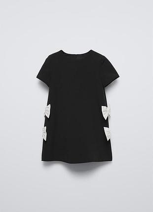 Платье с бантами zara