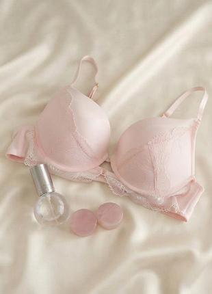 🌸 нежный розовый кружевной бюстгальтер | primark | 80a 💗