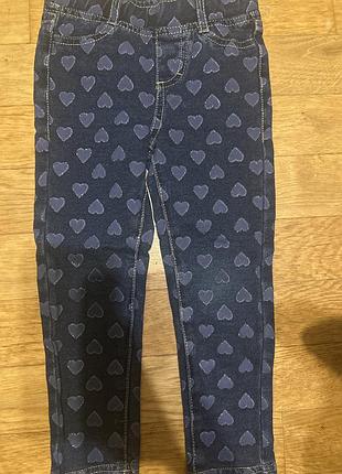 Красиві штани levi’s на дівчинку 2/3 роки 90-98
