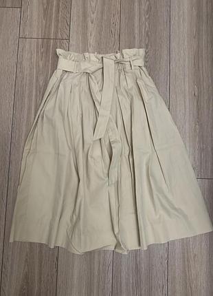Спідниця з поясом і кишенями h&m, s