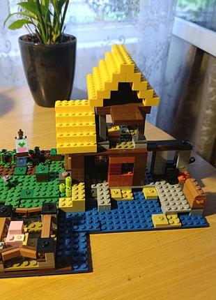 Lego minecraft 21144 «фермерский дом» (the farm cottage)