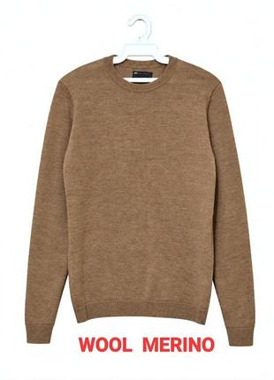 Свитер-джемпер из шерсти мериноса asos design