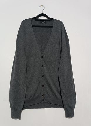 Мужской кашемировый кардиган ermenegildo zegna 100% кашемир (размер 7xl / 66) италия