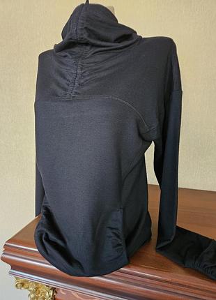 Спортивный лонгслив / худи sweaty betty с шерстью мериноса (размер m)