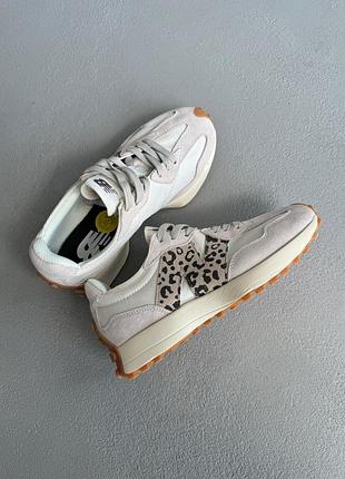 New balance 327 beige/leopard