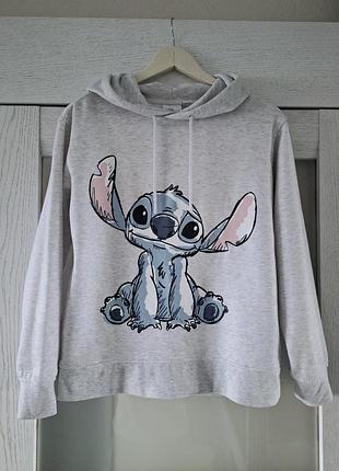 Худі сіре disney stitch