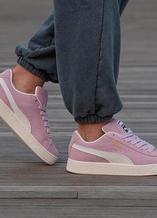 Puma suede xl pink 3