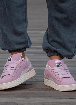Puma suede xl pink 2