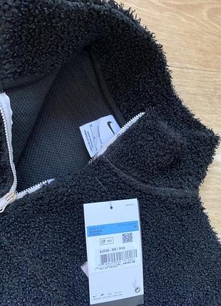 Кофта жіноча nike флісова чорна 7