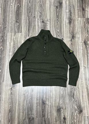 Шерстяний светер stone island original