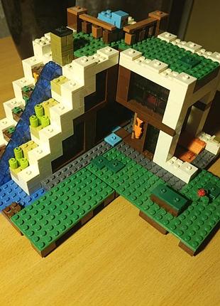 Lego minecraft 21134 — база на водоспаді (the waterfall base)