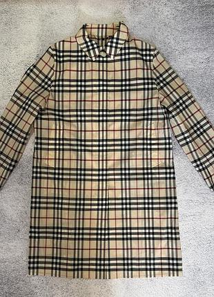 Плащ дощовик burberry london nova check оригінал винтаж вітровка тонкий