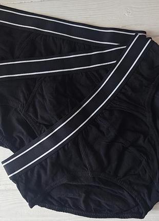 Труси чоловічі primark сліпи чорні s (3 одиниці)