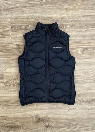 Peak performance helium down vest w жіночий пуховий жилет salewa