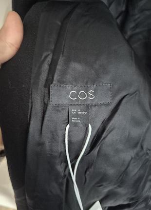 Пальто чоловіче cos чорне 6