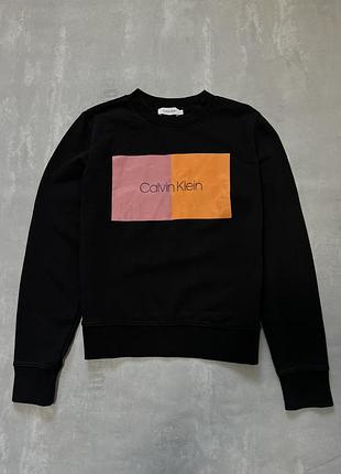 Світшот calvin klein / кофта calvin klein / светр calvin klein / calvin klein / calvin klein big logo / джемпер / пуловер / худі calvin klein оригінал