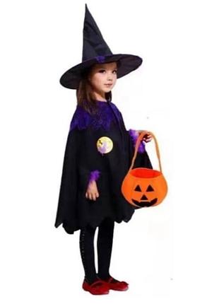 Костюм на хелловін маленька відьма , halloween