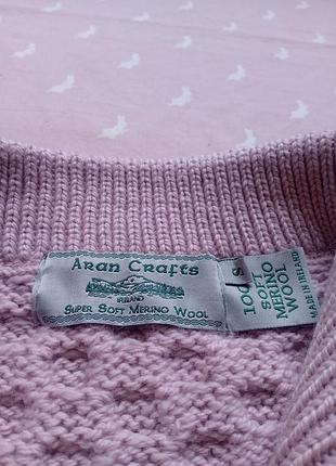 Светр aran crafts 100% soft merino wool 6