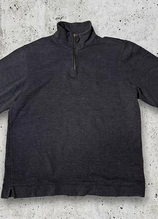 Класичний чоловічий джемпер maine new england half-zip, розмір m (повномірний)