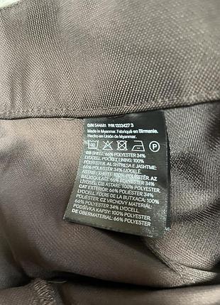 Шорти бермуди шоколадні h&m 4