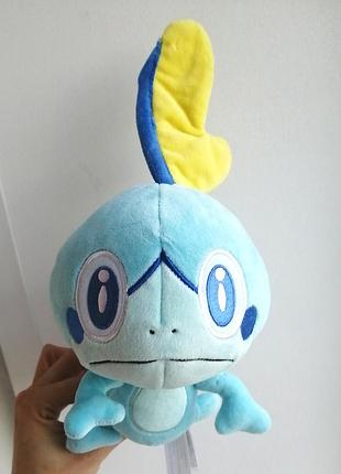 Покемон соббл sobble водяний pokemon 8 покоління оригінал м'яка іграшка