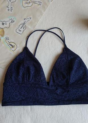 Фактурный.лиф,верх купальника h&m 38/40