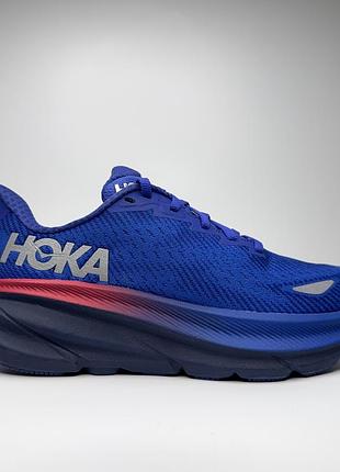 Женские hoka clifton 9 BSDx dazzling blue/ evening sky, 38 (23,5 см)