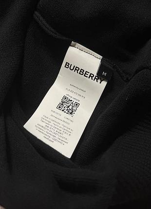 Чорний светр від бренду burberry 5