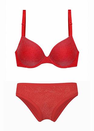 Комплект белья с блеском victoria's secret pink