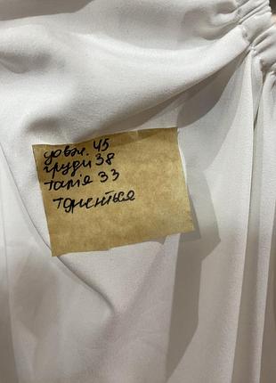 Жіноча блуза корсетна біла 6