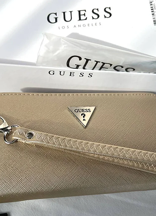 Женский портмоне 19х10х3 см в коробочке кожаный кошелек от guess кошелек для женщины гесс