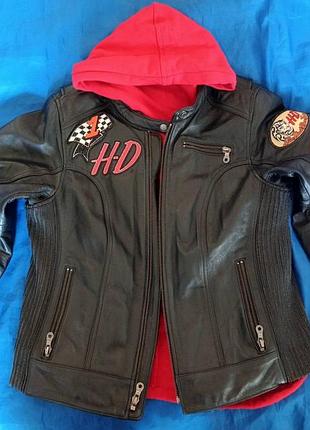 Женская кожаная куртка harley-davidson joyride