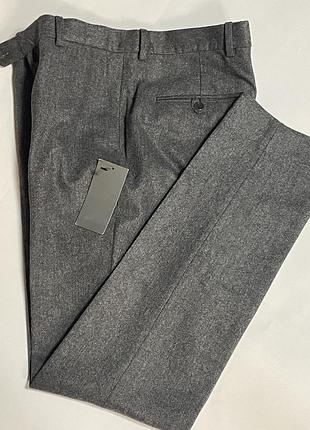 Брюки чоловічі h&m сірі вовняні