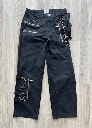 Бандажні штани у панк/готичному стилі hard leather stuff