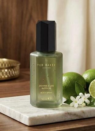 Парфюмированный спрей для тела ted baker jasmine & lime blossom (50 мл).