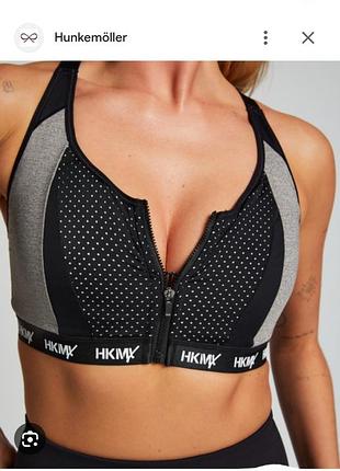 Топ жен. спорт с принтом hunkemoller