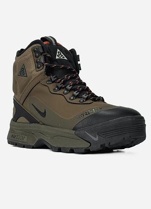 Зимові nike acg zoom gaiadome haki хутро
