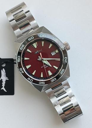 Мужские часы heimdallr 43mm grand seiko nh35 wr200m godzilla